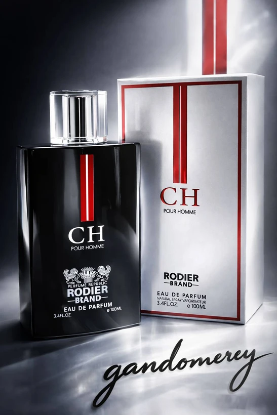 ادوپرفیوم عطر جیبی مردانه رودیر سی اچ CH ادو پرفیوم 10۰ میلی‌لیتر