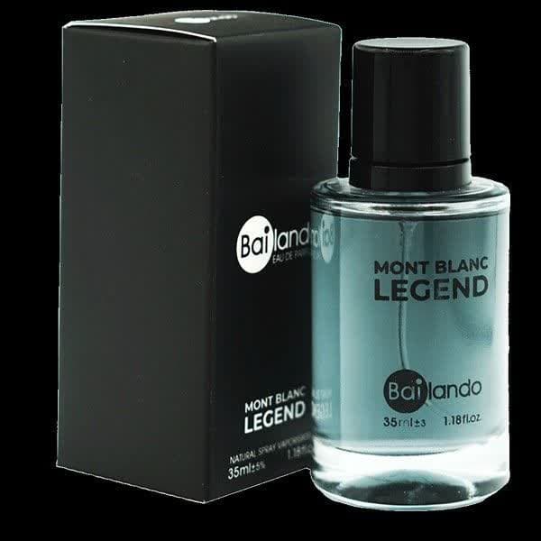 عطر جیبی وادکلن مردانه بایلندو35 میل مدل مونت بلنک لجند MONT BLANC LEGEND