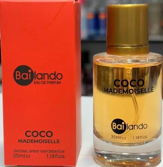 عطر جیبی زنانه بایلندو کوکو مادمازل COCO MADEMOISELLE حجم 35 میل