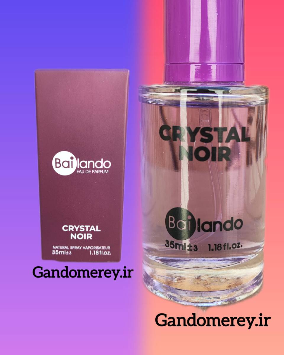 ادوپرفیوم زنانه بایلندو مدل کریستالینور Crystali noir حجم 35 میلی لیتر