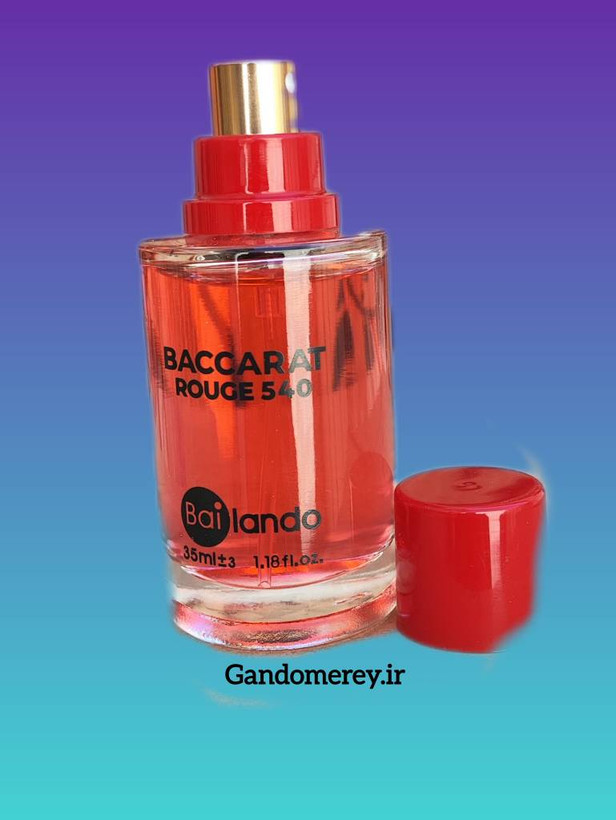 عطر جیبی بایلندو باکارات رژ Baccarat حجم 35 میل