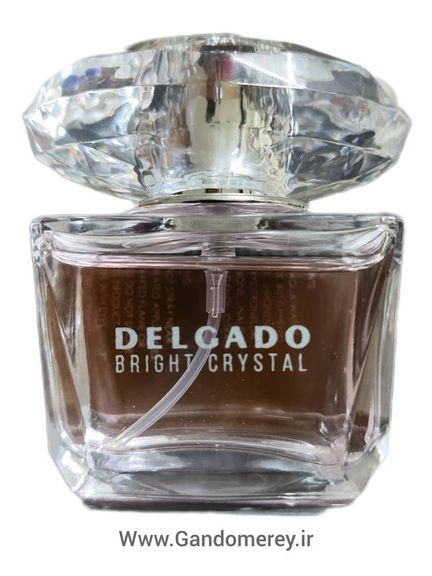 عطر جیبی زنانه دلگادو مدلDELGADO BRIGHT CRYSTAL حجم 25 میلی لیتر