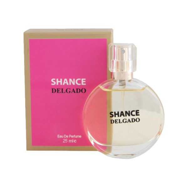 عطر جیبی زنانه دلگادو مدل SHANCE حجم 25 میل