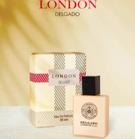ادکلن جیبی زنانه دلگادو مدل لندن زن Delgado women’s pocket perfume LONDON حجم 25 میل