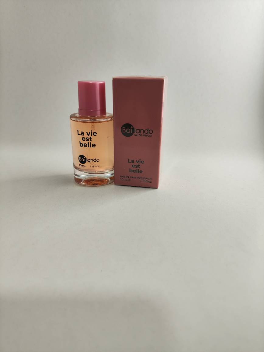 عطر جیبی زنانه بایلندو مدل لاویه ست بل La vie st bell حجم 35 میلی لیتر