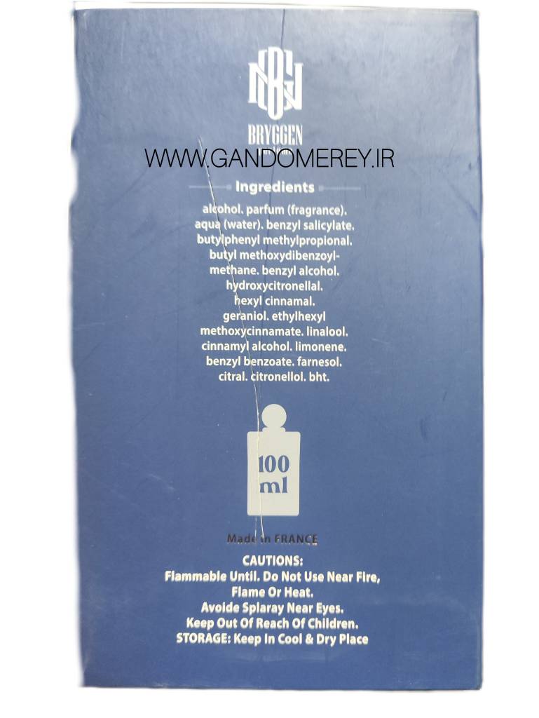 عطر وادکلن مردانه BRYGGEN PERFUME MOOREA100MLرایحه ساواج 100میلی لیتر