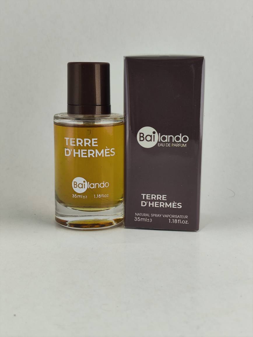 عطر جیبی مردانه بایلندو مدل تر د هرمس TERRE D HERMES حجم 35 میلی لیتر