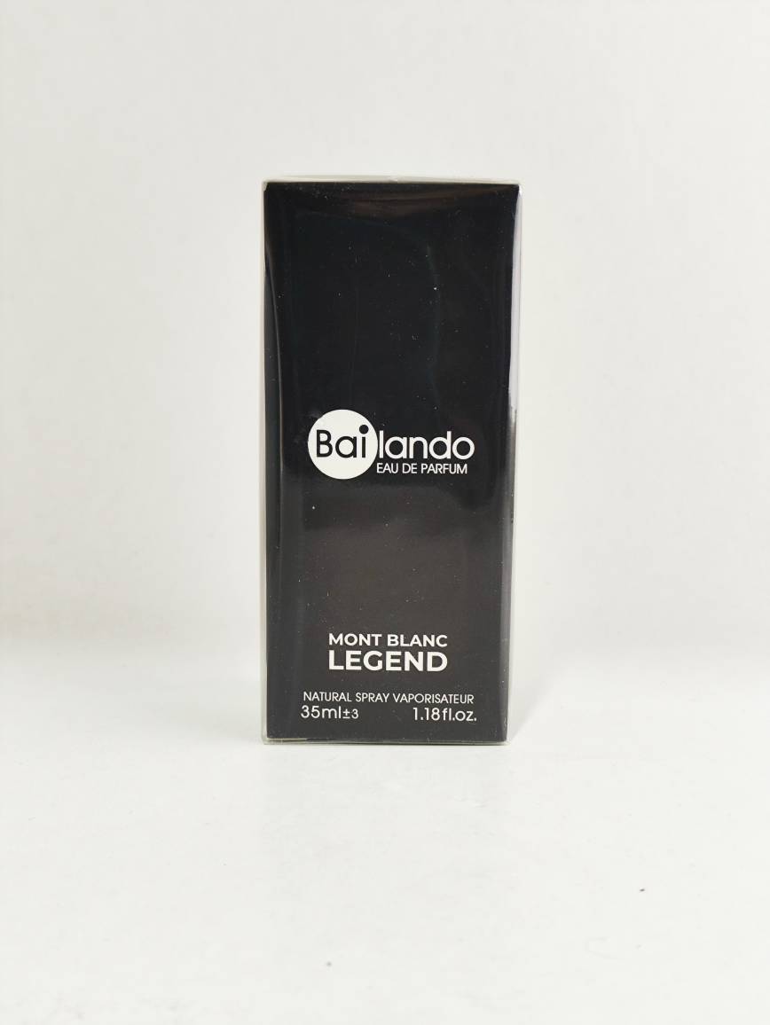 عطر جیبی وادکلن مردانه بایلندو35 میل مدل مونت بلنک لجند MONT BLANC LEGEND