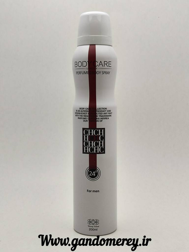اسپری خوشبو کننده بدن زنانه بادی کر مدل CH حجم 200 میلی لیتر