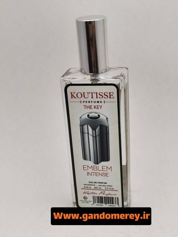 ادکلن مردانه مونت بلنک امبلم اینتنس برند کوتیس KOUTISSE Mont Blanc Emblem Intense حجم 65