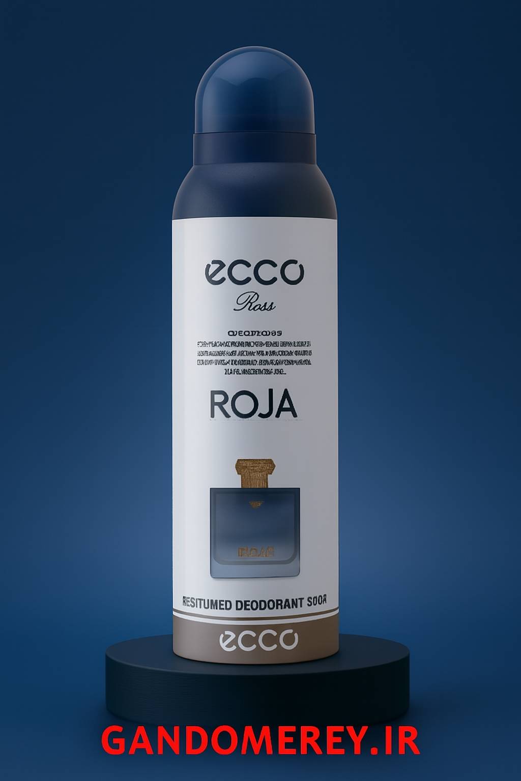 اسپری خوشبوکننده بدن زنانه اکو مدل Ross رایحه ROJA حجم 200 میلی‌لیتر