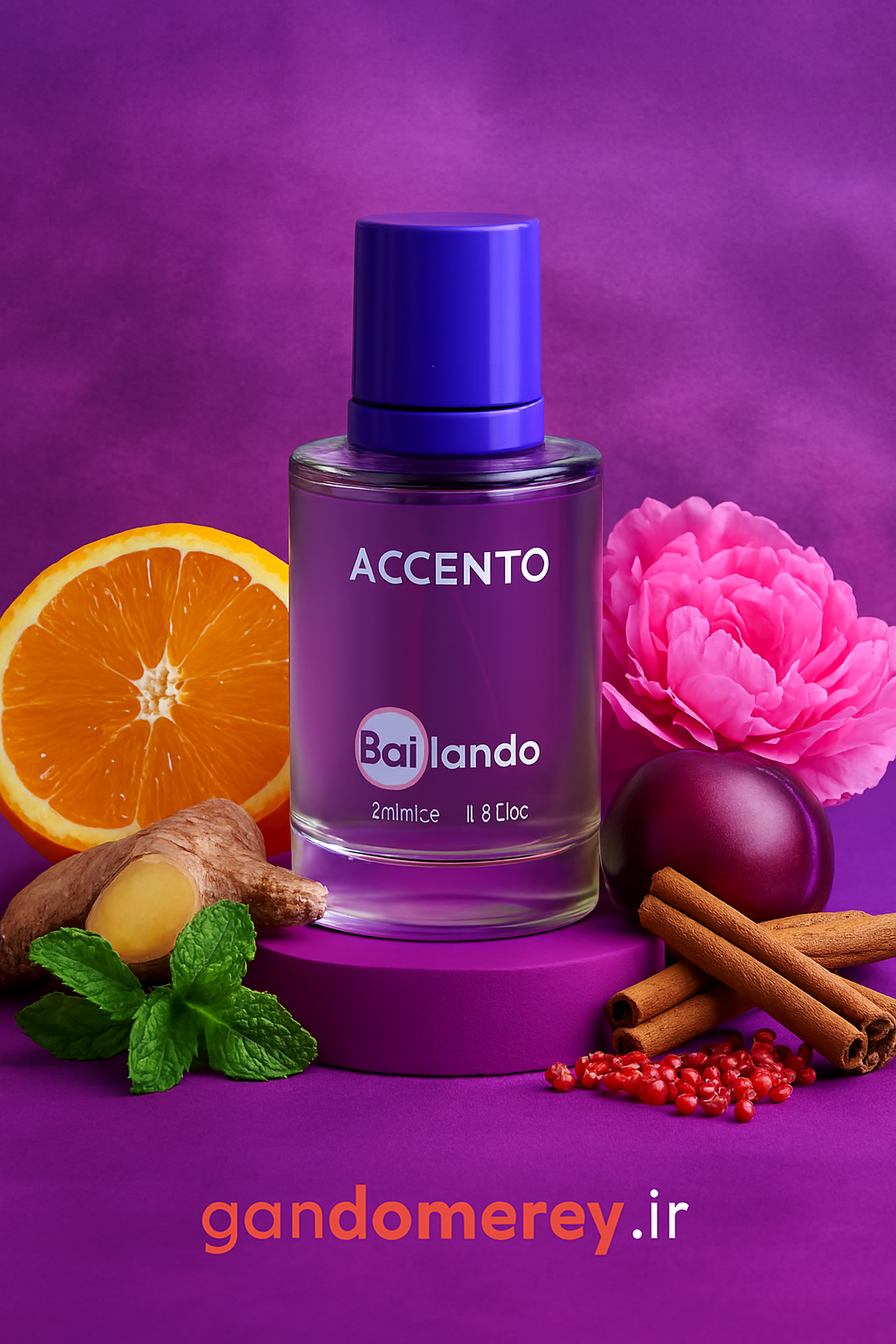 عطر جیبی زنانه بایلندو مدل اکسنتو Accent حجم 35 میلی لیتر