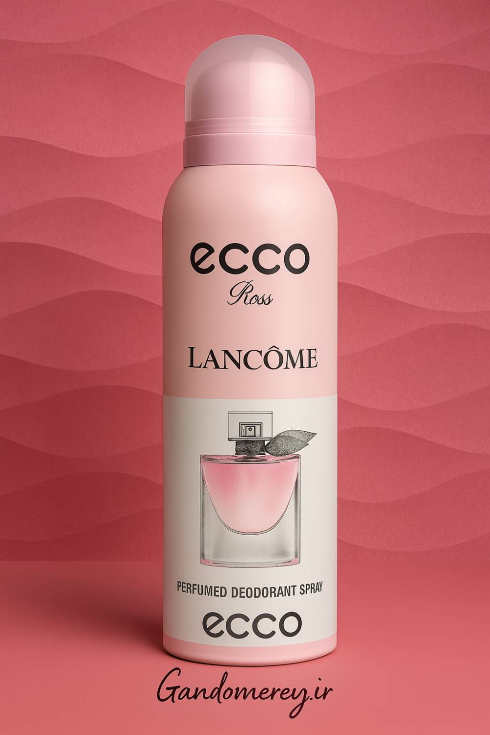 اسپری خوشبوکننده بدن زنانه اکو رَس مدل لانکوم (ECCO RASS Lancome)