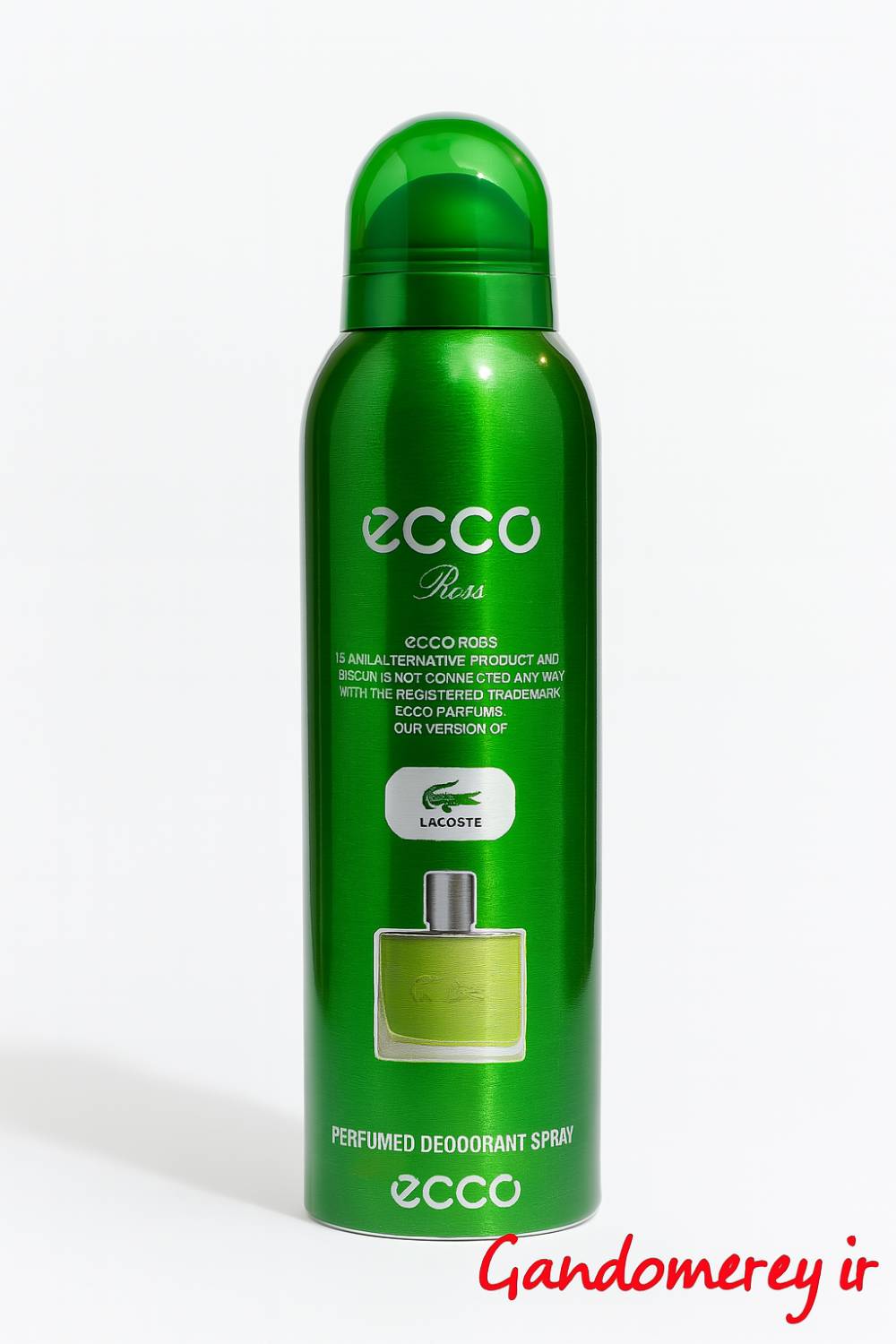 اسپری خوشبو کننده مردانه اکو (ECCO) مدل لاکوست (Lacoste) - اسپری خوشبوکننده بدن مردانه اورجینال
