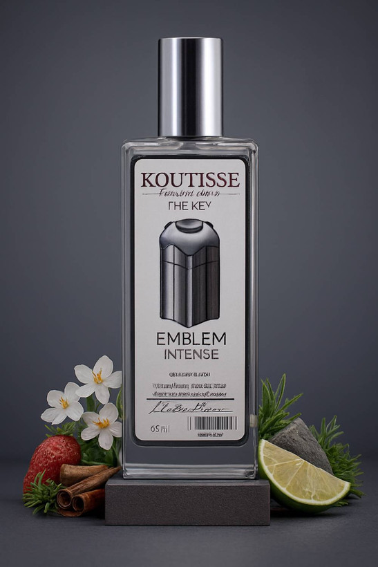 ادکلن مردانه مونت بلنک امبلم اینتنس برند کوتیس KOUTISSE Mont Blanc Emblem Intense حجم 65
