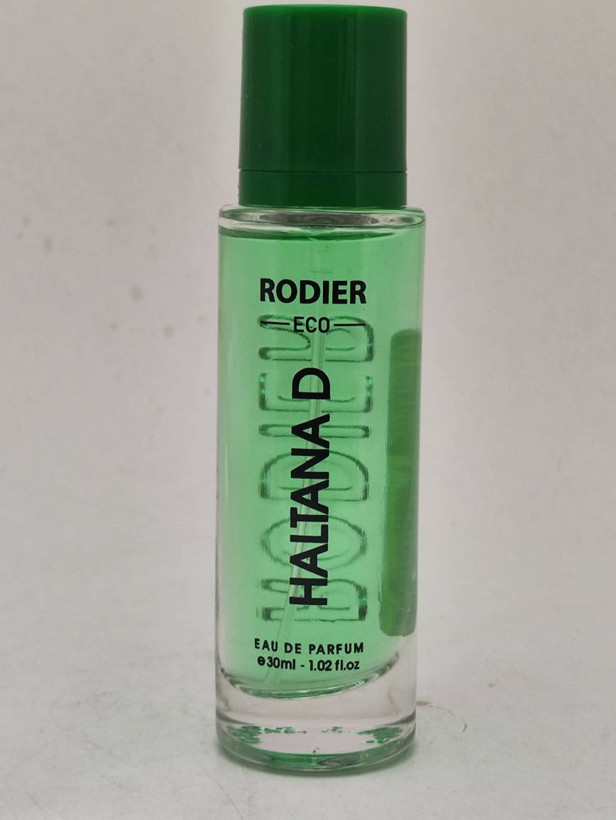 عطر جیبی رودیر اکو هالتانا دی حجم ۳۰ میل | رایحه چوبی، ادویهای و کهربایی با نتهای دارچین، فلفل سیاه، چرم و مشک