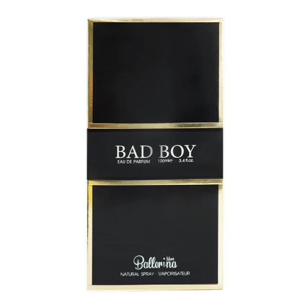 ادو پرفیوم مردانه بالرینا مدل بد بوی Bad Boy طرح کارولینا هررا بد بوی Carolina Herrera حجم 100 میلی لیتر