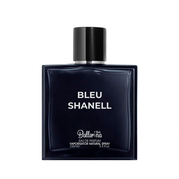 عطر جیبی مردانه بالرینا مدل بلو شنل Blue Shanell حجم 25 میلی لیتر