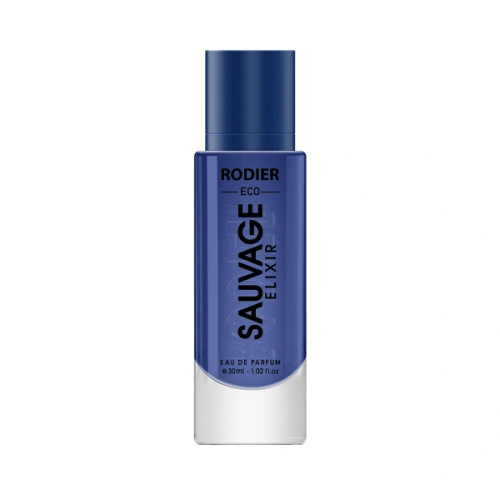 عطر جیبی مردانه رودیر اکو مدل ساواج الکسیر SAUVAGE حجم 30 میلی لیتر