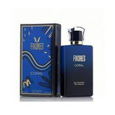 عطر ادوپرفیوم مردانه فیکورس مدل کرال Coral حجم ۱۲۰ میلیلیتر تلخ گرم