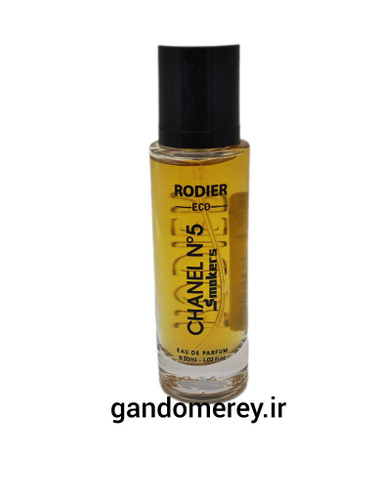 عطر جیبی رودیر اکو چنل ان۵ (زنانه)CHANEL N 5 حجم ۳۰ میل | رایحه آلدهیدی، گلدار و چوبی با نتهای یاس، رز، وانیل و مشک