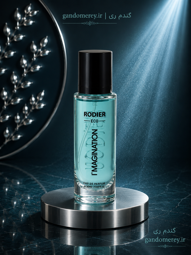 ادپرفیوم عطر جیبی مردانه رودیر اکو مدل I MAGINATION حجم ۳۰ میلیلیتر