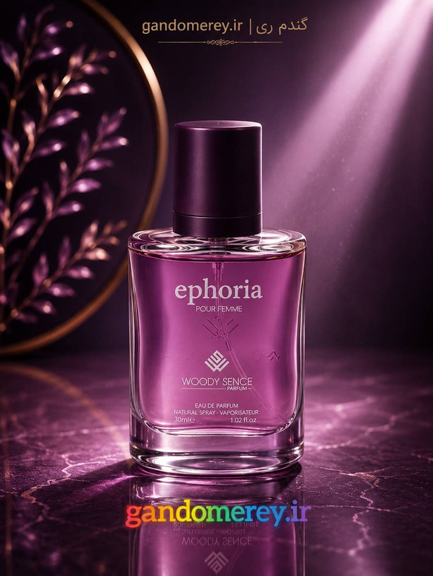 عطر جیبی پرفيوم وودي سنس مدل ایفوریاEPHORIA POUR FEMME حجم30ميل لیتر