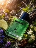 عطر جیبی پرفيوم وودي سنس حجم30ميل لیتر مدل روزاریو ROZARIO