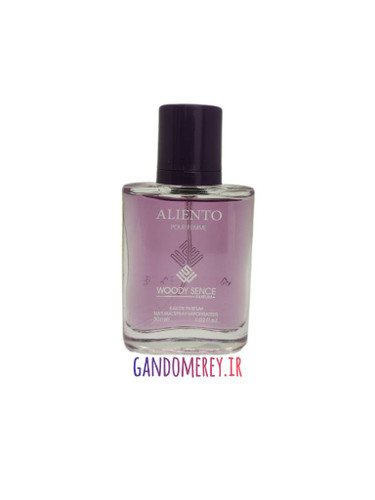 عطر جیبی پرفيوم وودي سنس مدل الینتو ALIENTO حجم30ميل لیتر