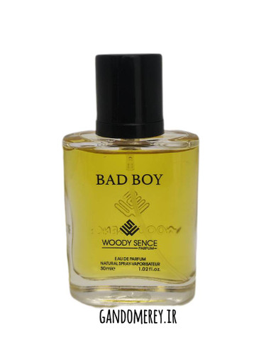 عطر جیبی پرفيوم وودي سنس مدل بدبوی BAD BOY حجم30ميلی لیتر