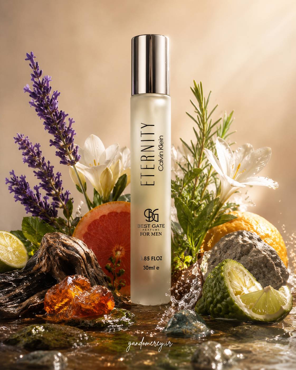 عطر جیبی مردانه پرفیوم بست گیت مدل اترنیتی کالوین کلاین (Eternity Calvin Klein) حجم ۳۰ میلی‌لیتر