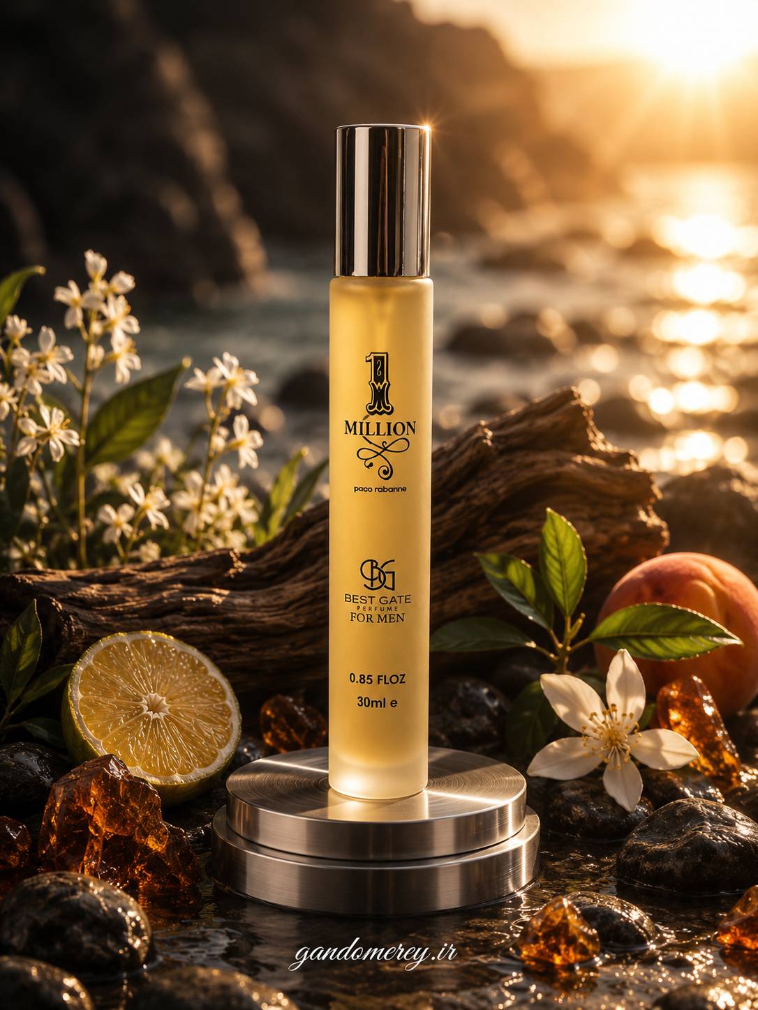 عطر جیبی مردانه پرفیوم بست گیت مدل One Million حجم ۳۰ میلی‌لیتر