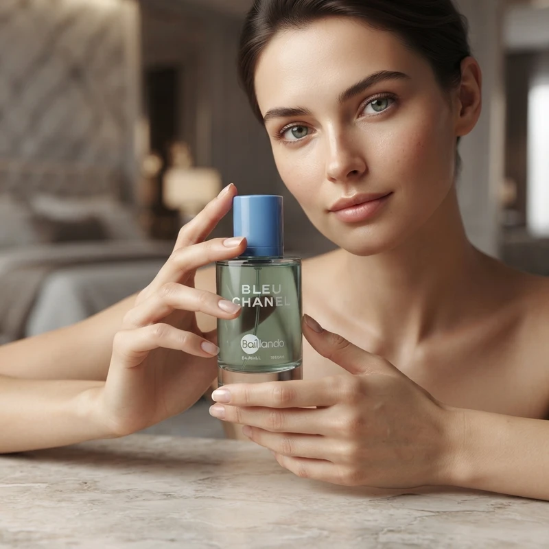 عطر جیبی بایلندو مدل بلو د شنل مردانه حجم 35 میلی لیتر