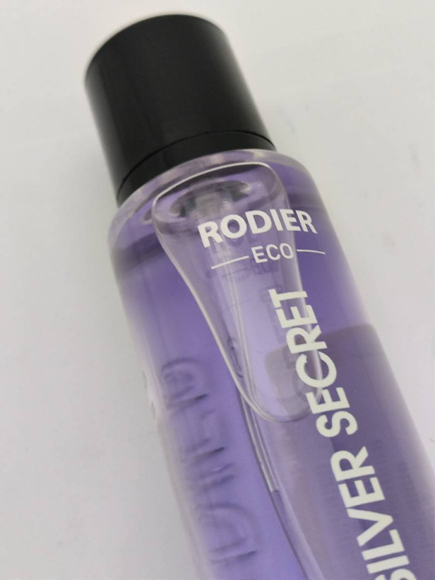 عطر جیبی مردانه رودیر مدل سیلور سکرت Silver Secret حجم 30 میلی لیتر