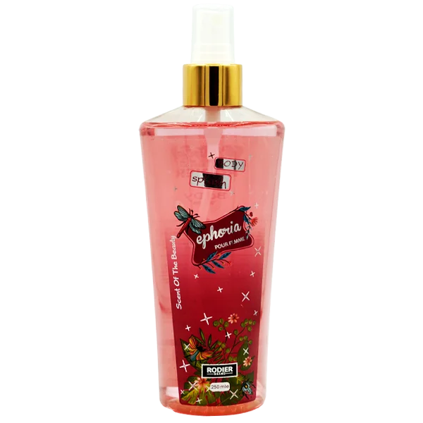 بادی اسپلش زنانه رودیر مدل ایفوریا Ephoria حجم 250 میلی لیتر
