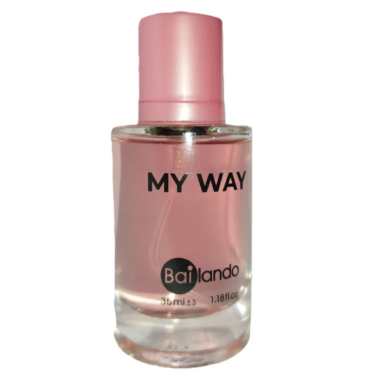 عطر جیبی زنانه بایلندو مدل مای وی MY WAY حجم 35 میلی لیتر