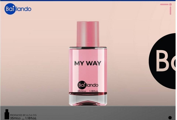 عطر جیبی زنانه بایلندو مدل مای وی MY WAY حجم 35 میلی لیتر