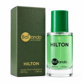 عطر جیبی مردانه بایلندو مدل Hilton با رایحه معطر و چوبی حجم 35 میلی لیتر