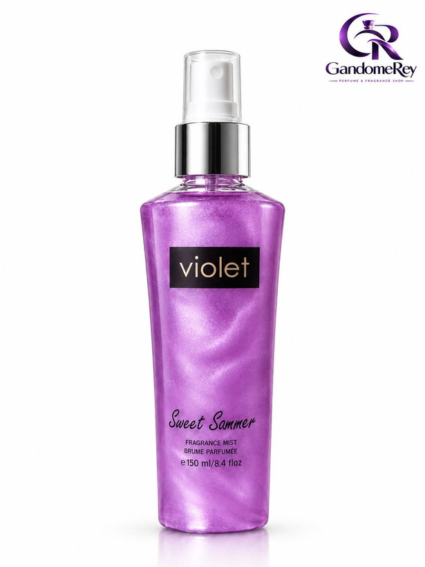 میست خوشبوکننده زنانه ویولت Violet مدل سویت سامر Sweet Summer – حجم ۱۵۰ میلیلیتر | رایحه شیرین، میوهای و گلی