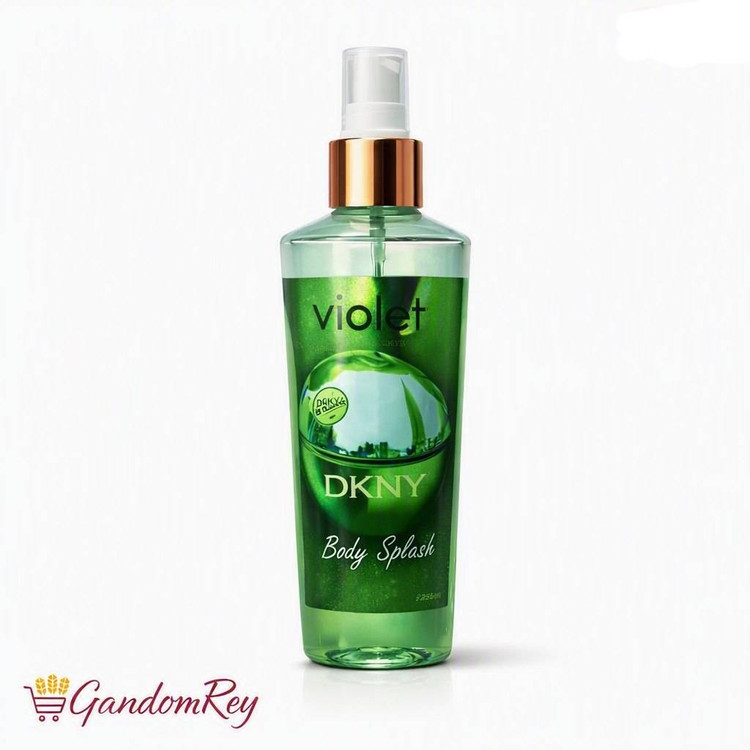بادی اسپلش زنانه ویولت دونا مدل DKNY حجم 250 میلیلیتر | رایحه خنک، میوهای و گلی