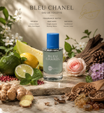 عطر جیبی بایلندو مدل بلو د شنل مردانه حجم 35 میلی لیتر